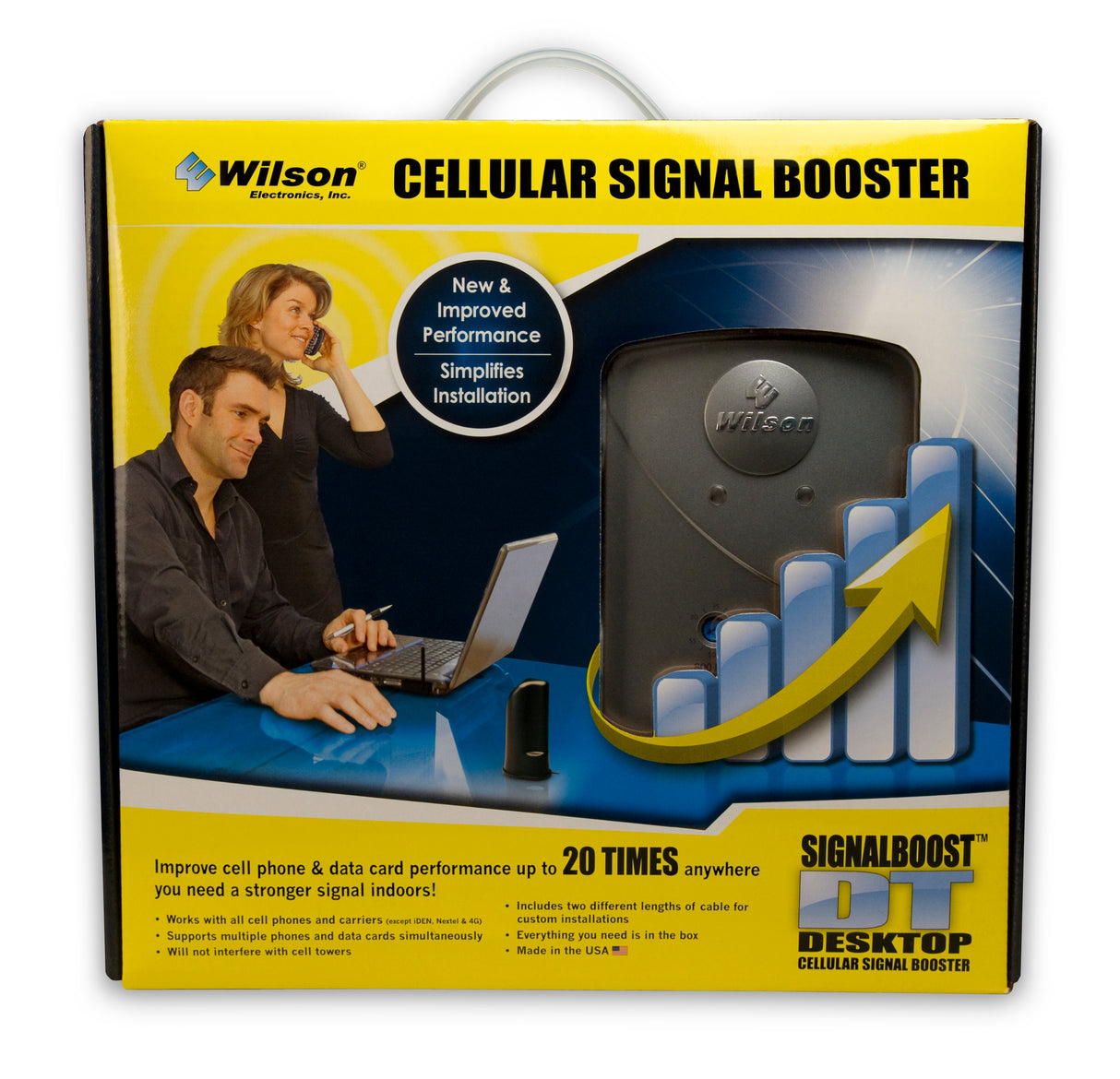 Wilson 801247 SignalBoost DT Desktop Dual-Band Signal Booster Kit Wilson Signal Booster Wilson 801247 SignalBoost DT Desktop Dual-Band Signal Booster Kit Wilson Signal Booster
