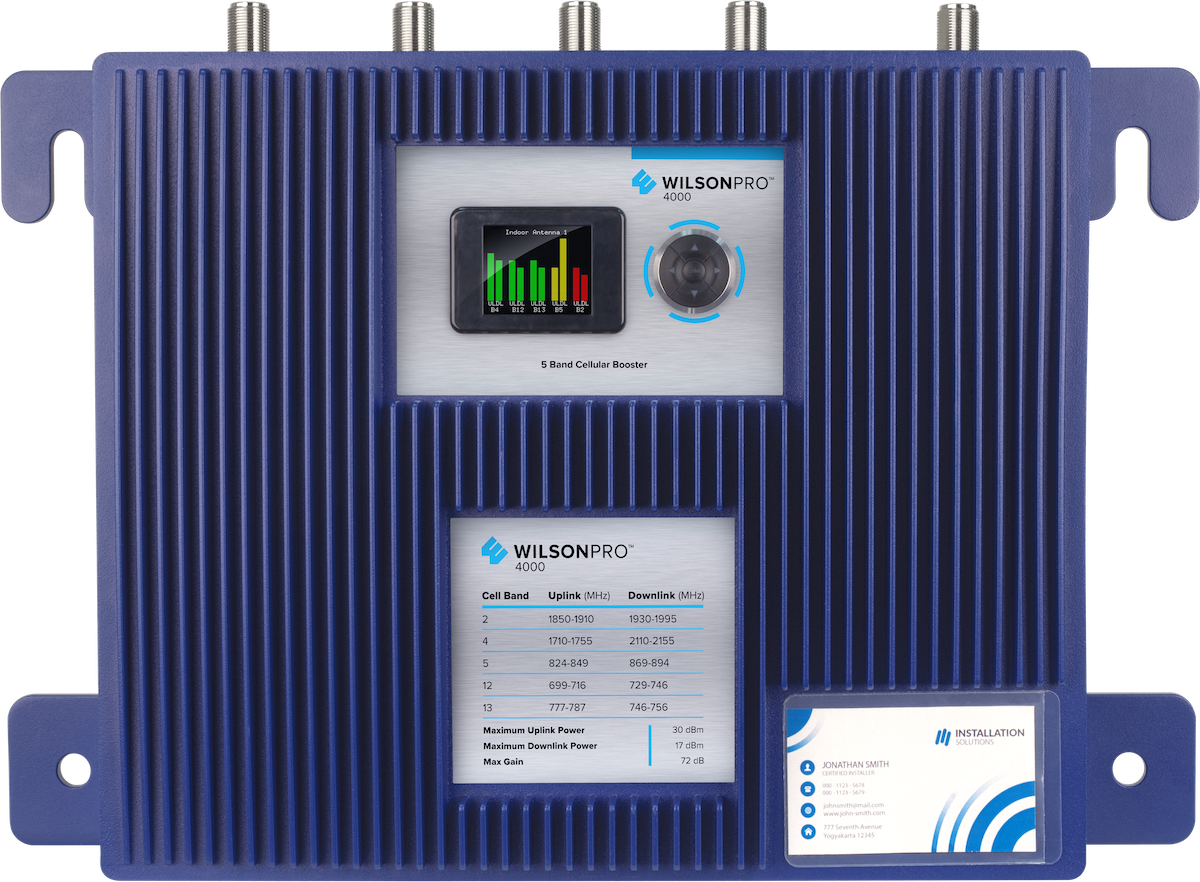 WilsonPro 4000 Enterprise Signal Booster for Voice, 3G and 4G LTE | 460223 - Amplifier
