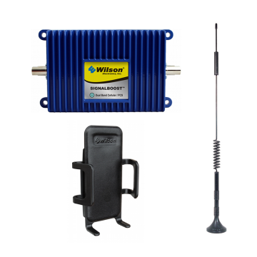 Wilson 811214 SIGNALBOOST 30 dB Dual-Band Cradle Signal Booster Kit [Discontinued]