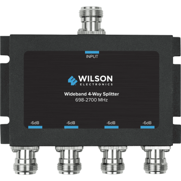 Wilson 859981 Four-Way Wide-Band Splitter with N-Female Connectors
