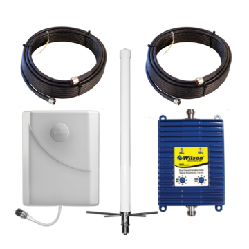 Wilson 841280 AG Pro 75 dB Dual-Band Omni Signal Booster Kit [Discontinued]