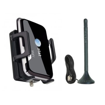 Wilson 815326 Sleek 4G-A Cradle Booster for AT&T & US Cellular 3G & 4G LTE [Discontinued]